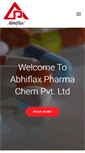 Mobile Screenshot of abhiflax.com
